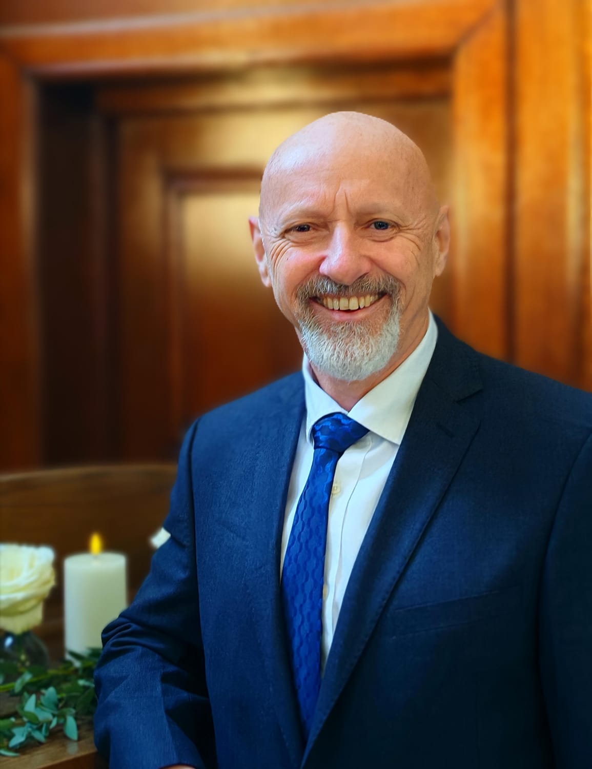 Martin May-Clingo, independent funeral celebrant
